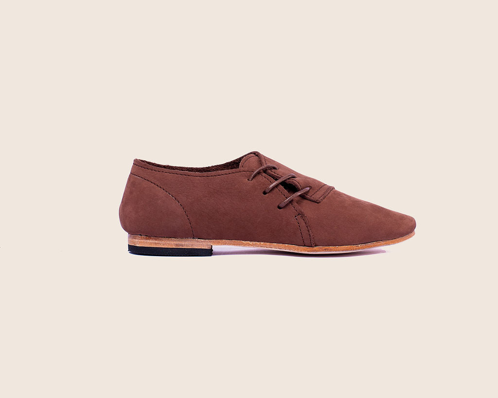 Bey shoes in rocky road hunting suede